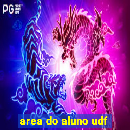 area do aluno udf